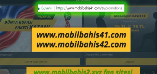 41 ve 42 Mobilbahis Giriş Adresleri Oldu