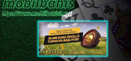30 Bin Euro Ödüllü Turnuva Mobilbahis Sitesinde