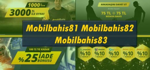 Mobilbahis81 - Mobilbahis82 ve Mobilbahis83
